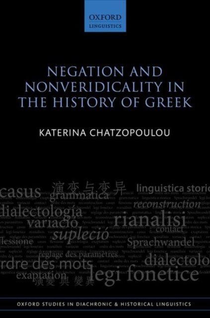 Negation and Nonveridicality in the History of Greek, Hardback Book