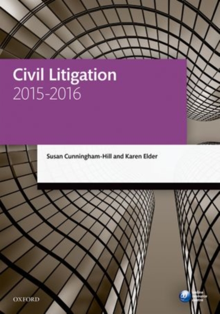 Civil Litigation 2015-2016, Paperback Book