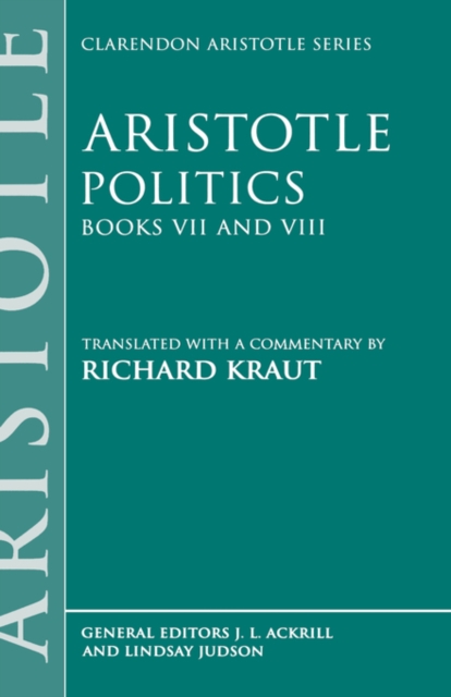 Politics: Books VII and VIII, Hardback Book