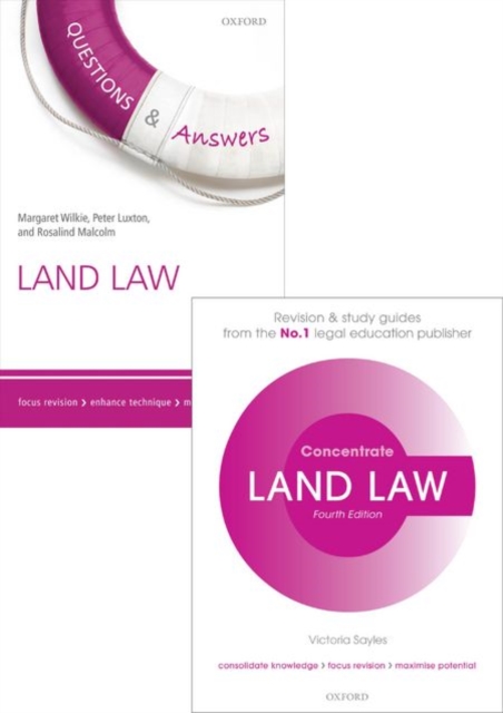 Land Law Revision Pack : Law Revision and Study Guide, Multiple copy pack Book