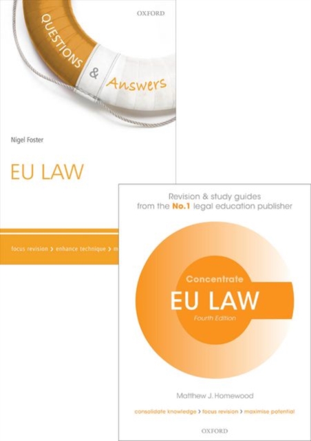 EU Law Revision Pack : Law Revision and Study Guide, Multiple copy pack Book