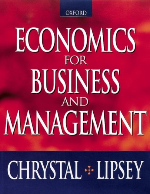 Economics for Business and Management, Paperback / softback Book