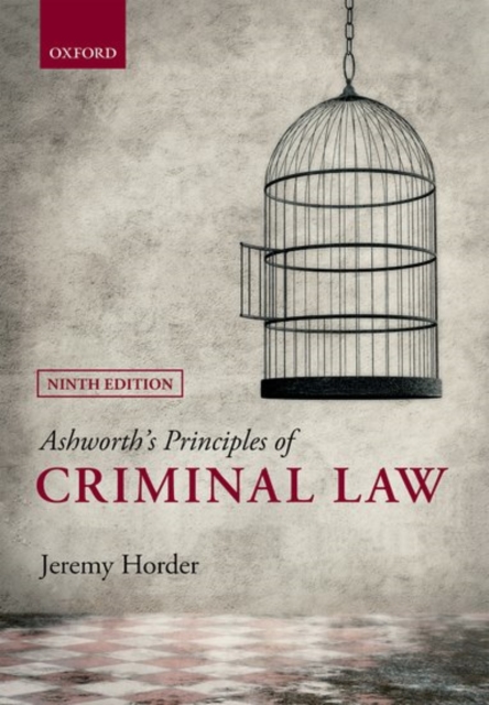 Ashworth's Principles of Criminal Law, Paperback / softback Book