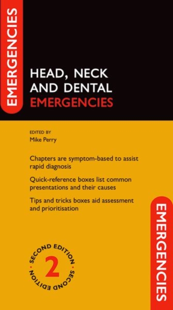 Head, Neck and Dental Emergencies, Paperback / softback Book