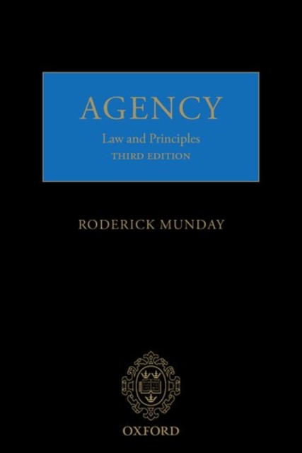 Agency : Law and Principles, Paperback / softback Book