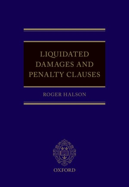 Liquidated Damages and Penalty Clauses, Hardback Book
