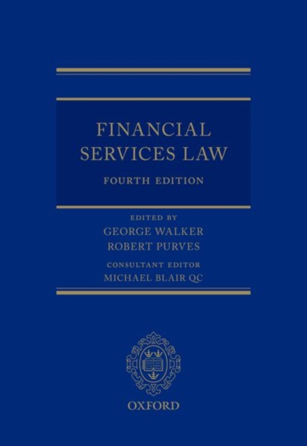 Financial Services Law, Hardback Book