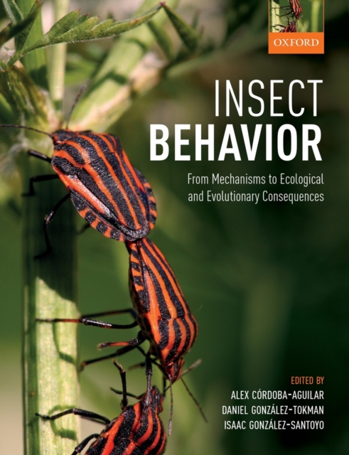 Insect Behavior : From Mechanisms to Ecological and Evolutionary Consequences, Paperback / softback Book