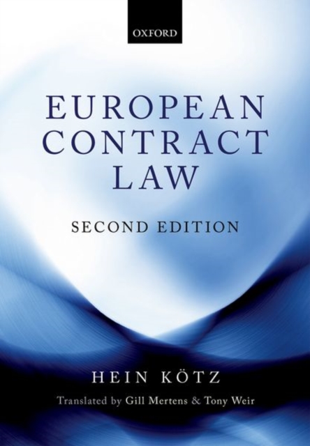 European Contract Law, Hardback Book