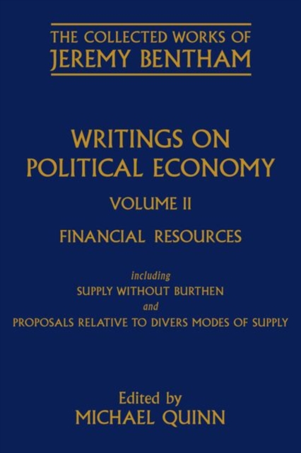 Writings on Political Economy : Volume II, Hardback Book