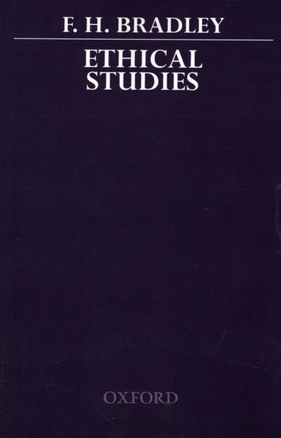 Ethical Studies, Paperback / softback Book