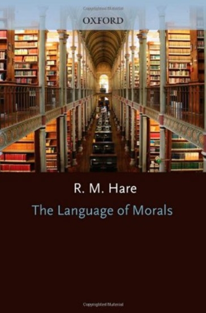 The Language of Morals, Paperback / softback Book
