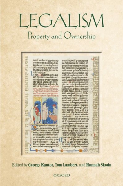 Legalism : Property and Ownership, Hardback Book