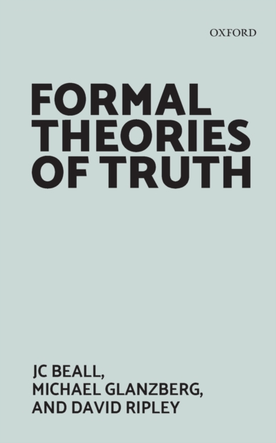 Formal Theories of Truth, Paperback / softback Book