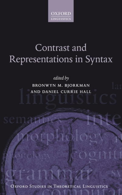 Contrast and Representations in Syntax, Hardback Book