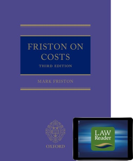 Friston on Costs (book and digital pack), Mixed media product Book