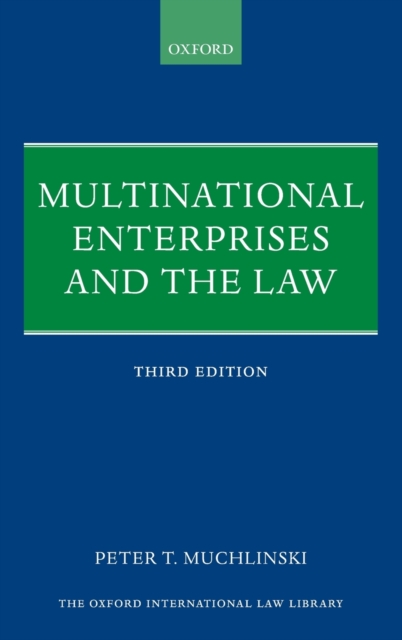 Multinational Enterprises and the Law, Hardback Book