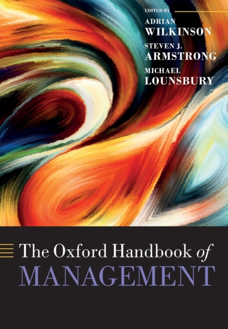 The Oxford Handbook of Management, Paperback / softback Book