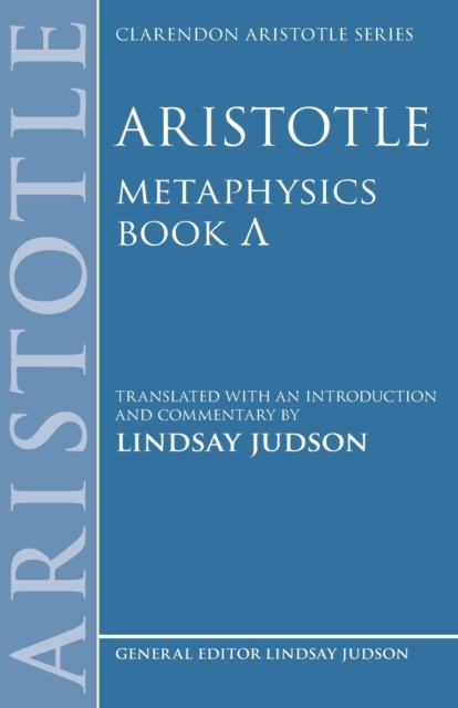 Aristotle, Metaphysics Lambda, Paperback / softback Book
