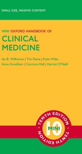 Oxford Handbook of Clinical Medicine - Mini Edition, Paperback / softback Book