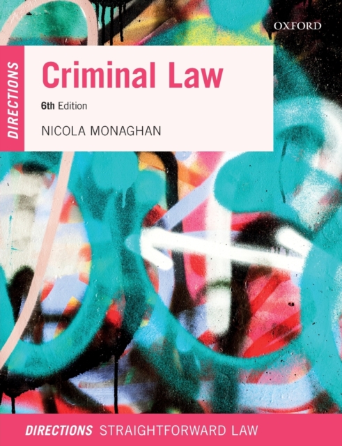 Criminal Law Directions, Paperback / softback Book