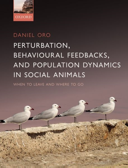 Perturbation, Behavioural Feedbacks, and Population Dynamics in Social Animals : When to leave and where to go, Hardback Book