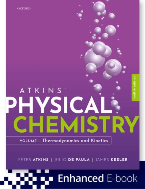 Atkins Physical Chemistry V1, Paperback Book