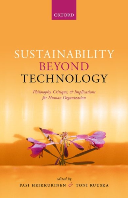 Sustainability Beyond Technology : Philosophy, Critique, and Implications for Human Organization, Hardback Book