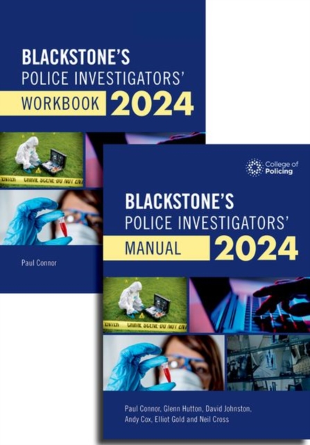 Blackstone's Police Investigators Manual and Workbook 2024, Multiple-component retail product Book