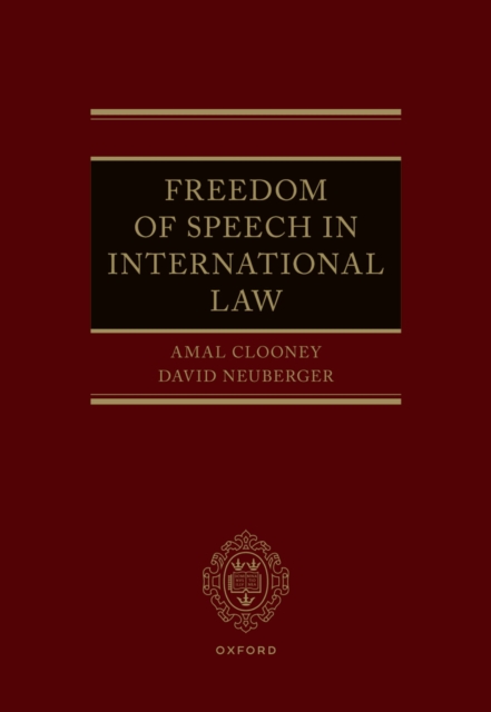 Freedom of Speech in International Law, PDF eBook