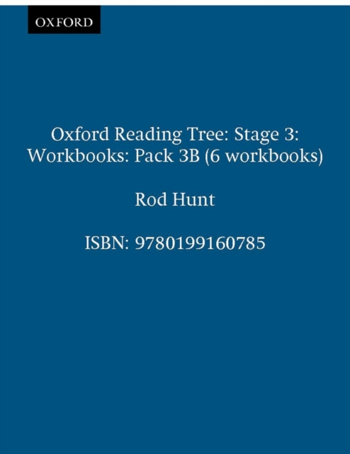 Oxford Reading Tree: Level 3: Workbooks: Pack 3B (6 workbooks), Paperback / softback Book