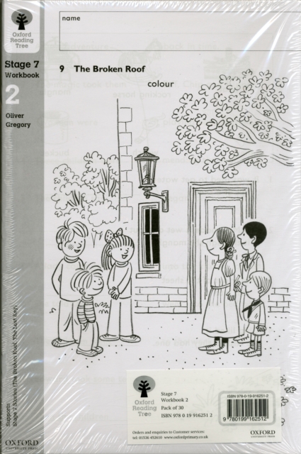 Oxford Reading Tree: Level 7: Workbooks: Workbook 2 (Pack of 30), Paperback / softback Book