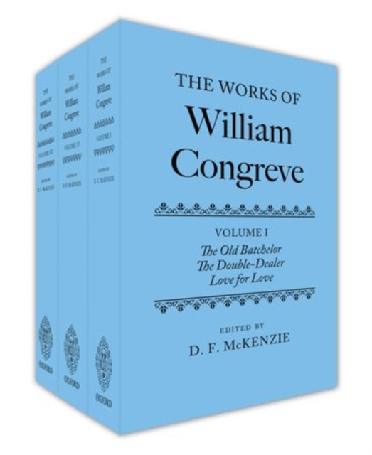The Works of William Congreve, Multiple-component retail product Book