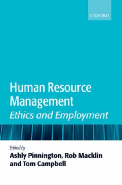 Human Resource Management : Ethics and Employment, Paperback / softback Book