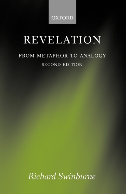 Revelation : From Metaphor to Analogy, Paperback / softback Book