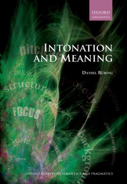 Intonation and Meaning, Hardback Book
