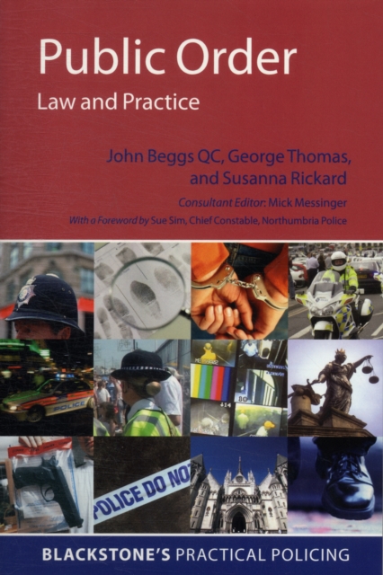 Public Order: Law and Practice, Paperback / softback Book