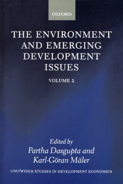 The Environment and Emerging Development Issues: Volume 2, Paperback / softback Book