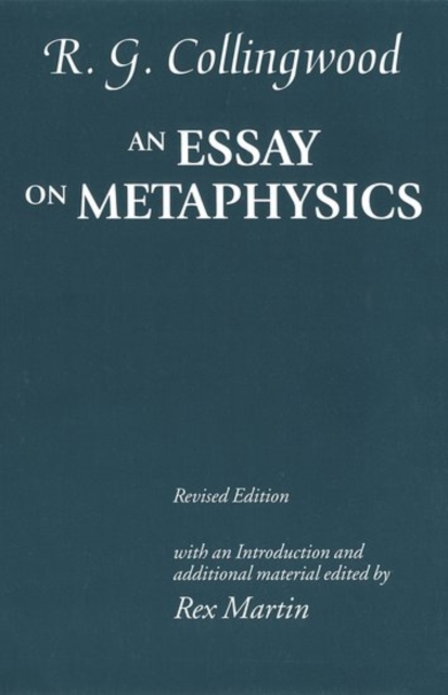 An Essay on Metaphysics : Revised edition with introduction and additional material, Paperback / softback Book