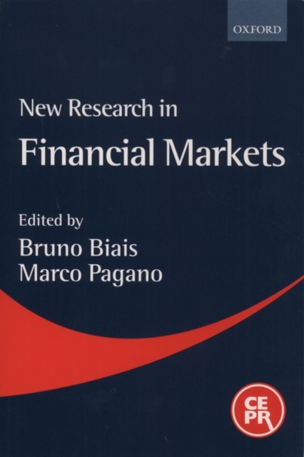 New Research in Financial Markets, Paperback / softback Book