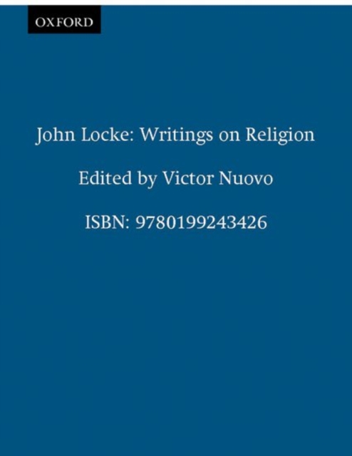 John Locke: Writings on Religion, Paperback / softback Book