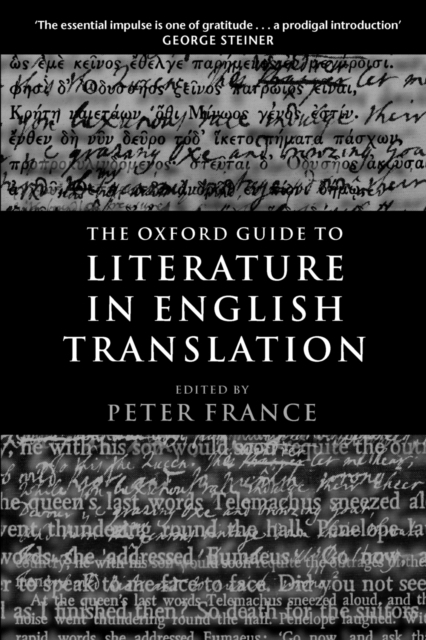 The Oxford Guide to Literature in English Translation, Paperback / softback Book