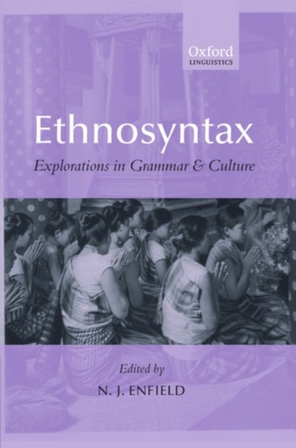 Ethnosyntax : Explorations in Grammar and Culture, Hardback Book