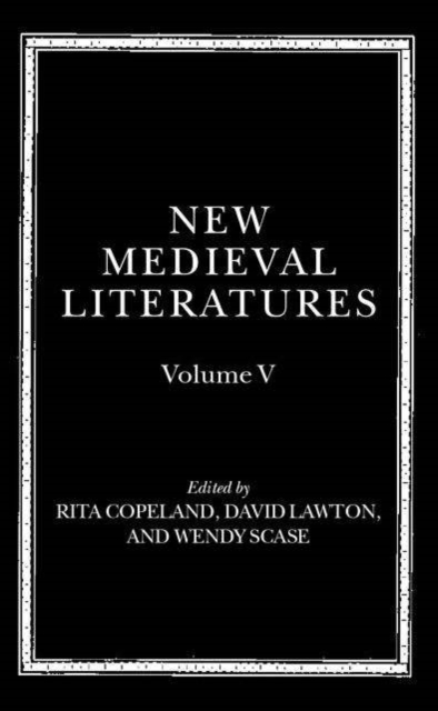New Medieval Literatures : Volume V, Hardback Book