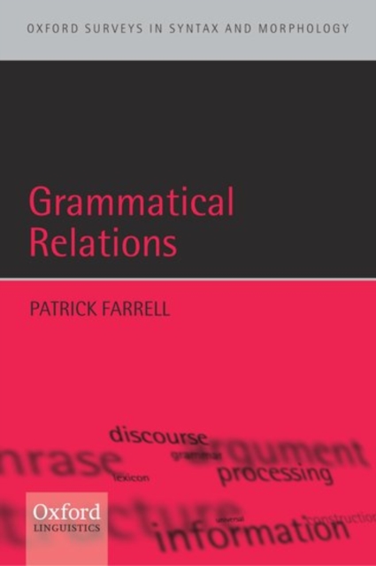 Grammatical Relations, Hardback Book