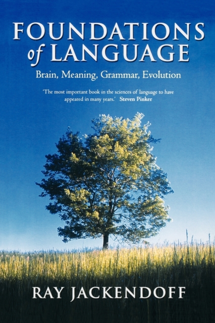 Foundations of Language : Brain, Meaning, Grammar, Evolution, Paperback / softback Book
