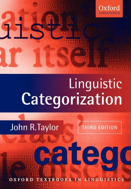 Linguistic Categorization, Paperback / softback Book