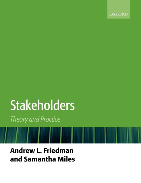 Stakeholders : Theory and Practice, Paperback / softback Book
