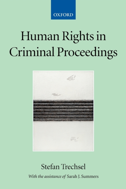 Human Rights in Criminal Proceedings, Paperback / softback Book