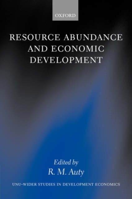 Resource Abundance and Economic Development, Paperback / softback Book